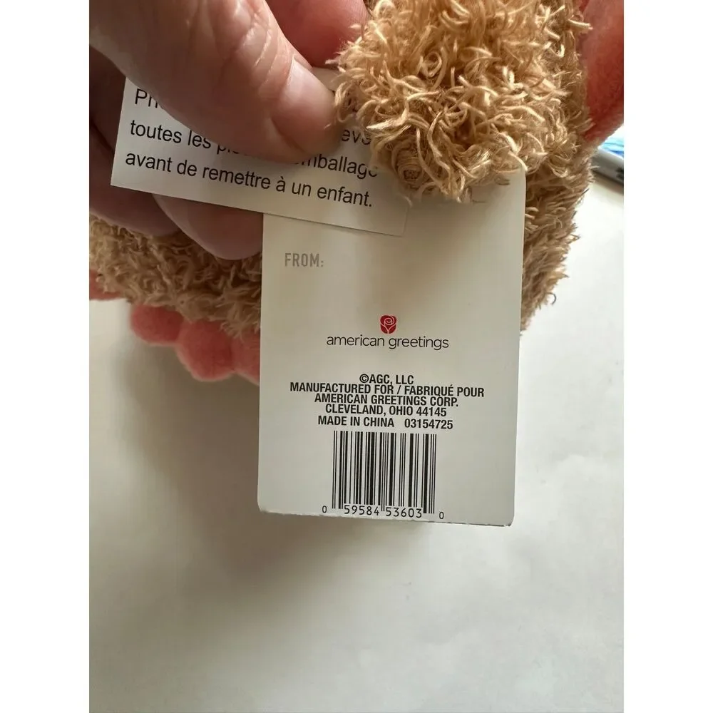 American Greetings Plush Turkey NWT Thanksgiving Fall